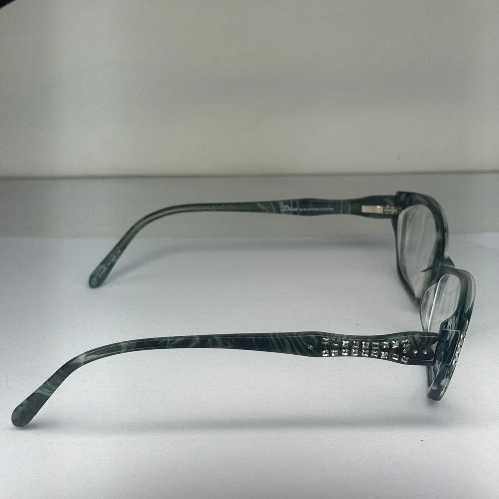 Diva‎ by Eastern States Eyeglasses Frames Only 5448 C.C02 53-18-143 Green
